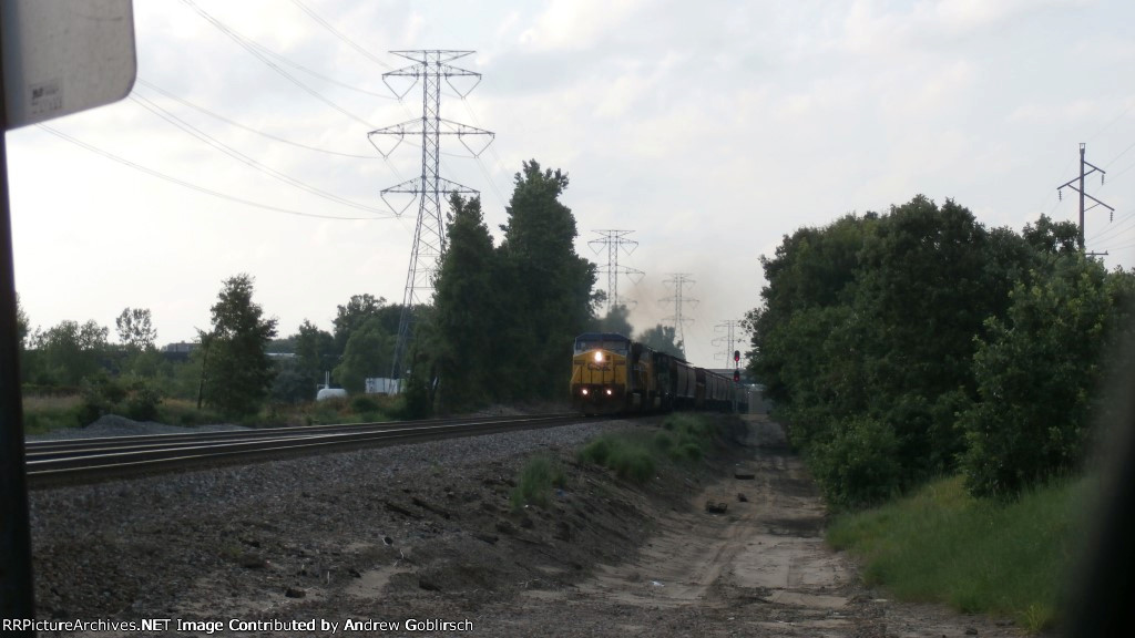 CSX 9000, UP 4343 & BNSF 3464